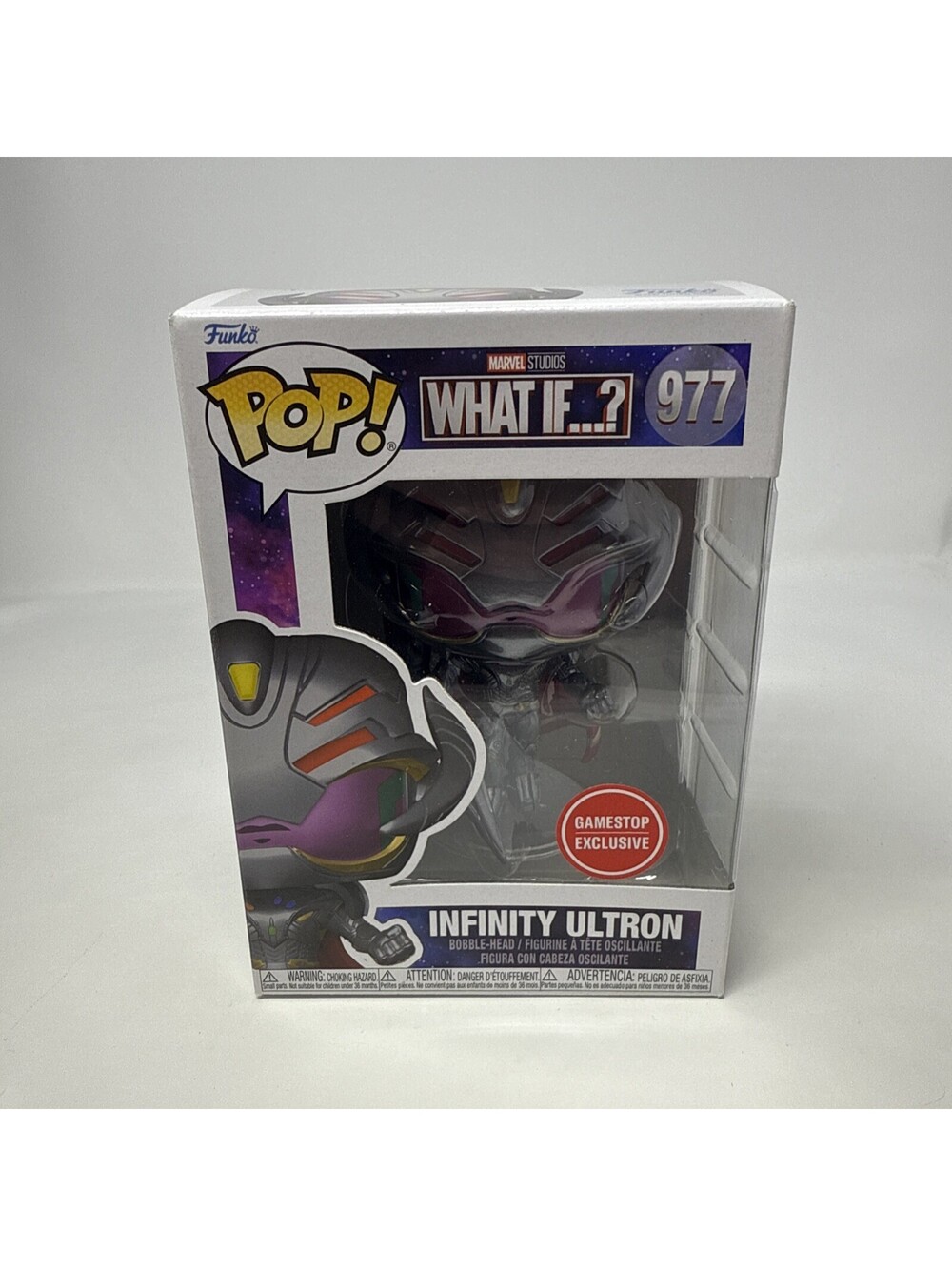 Funko Pop! Vinyl: Marvel What If...? - Infinity Ultron #977 (GameStop Exclusive)